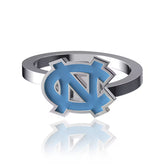 UNC Tar Heels Enamel Bypass Ring